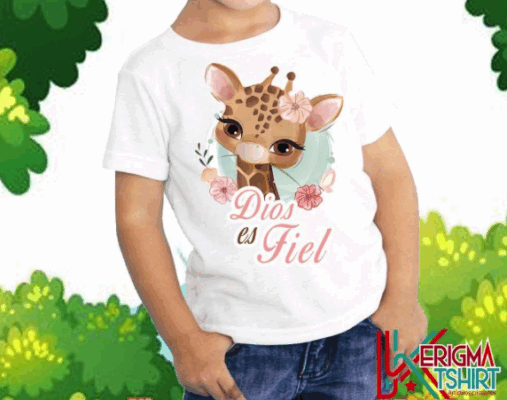 camiseta-personalizada-dios-es-fiel
